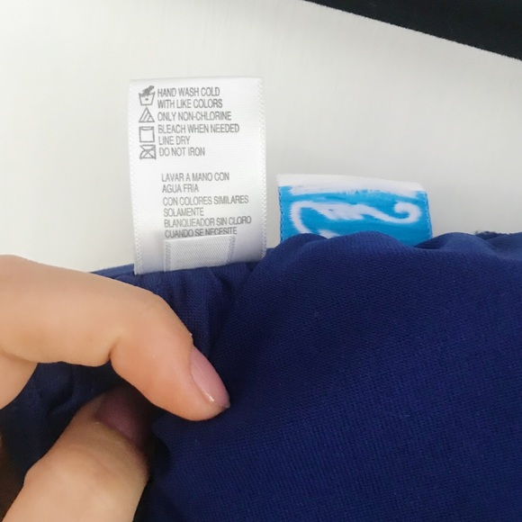 Navy Blue Bikini Top with Star Cutouts💙👙 - Picture 5 of 5